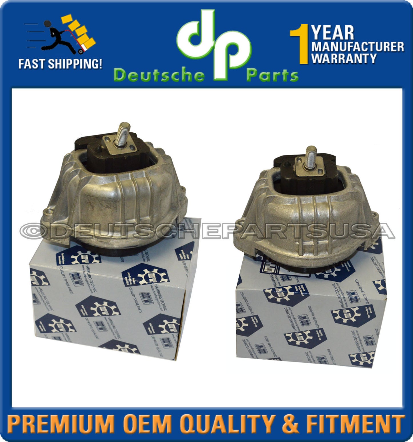 ENGINE MOTOR MOUNTS L + R For BMW X1 Z4 22 11 6 768 853 852 Set of 2