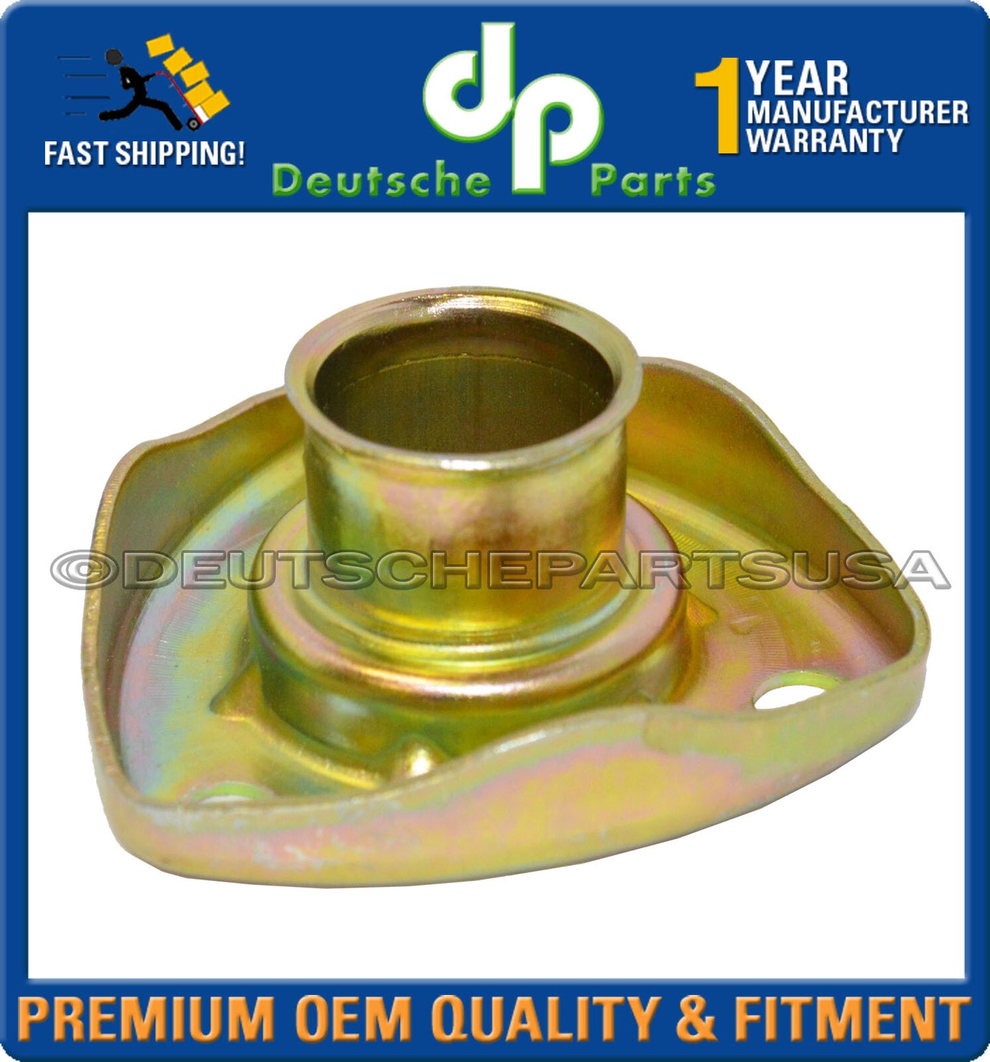 PORSCHE 911 912 914 Front Sway Bar Bushing Bracket in Wheel Housing 90134375401
