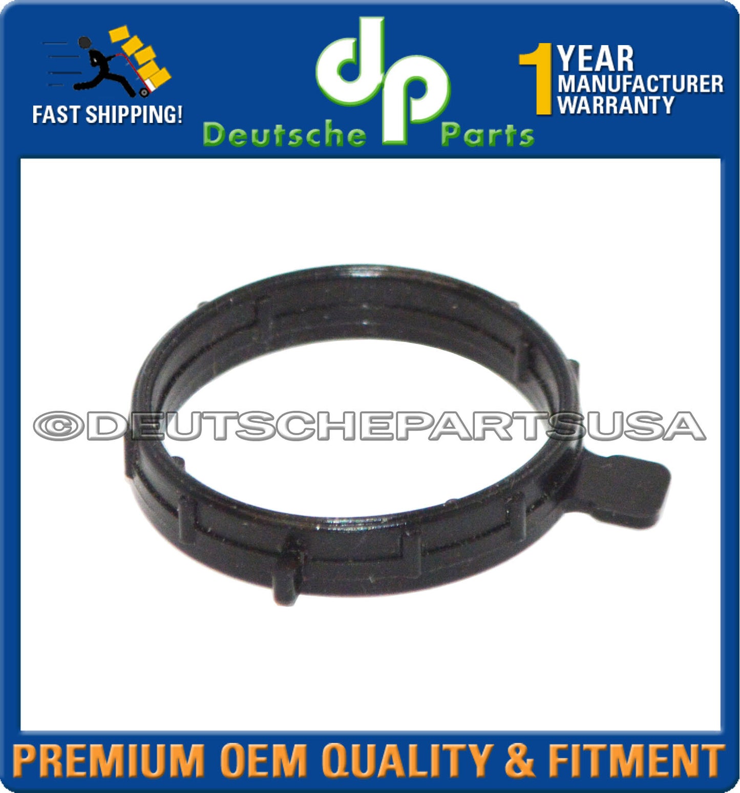 For Porsche Panamera 3.6 V6 Valve Cover Spark Plug Gasket 94810593702 Set of 6