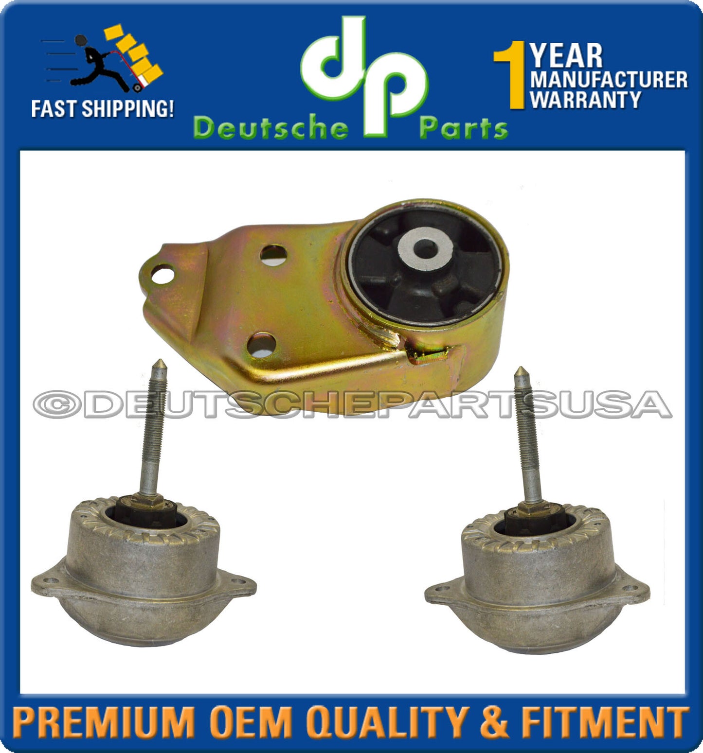 PORSCHE 911 993 C4 4S TURBO ENGINE MOTOR TRANSMISSION MOUNT Mounts BRACKET KIT 3