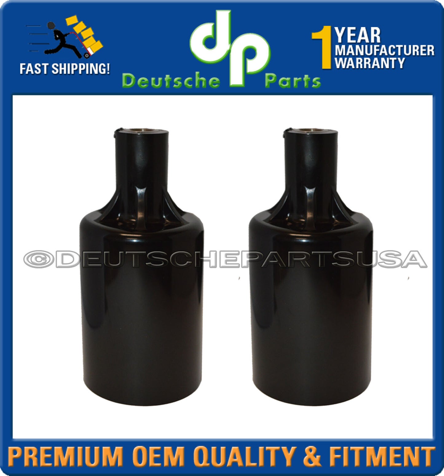 PORSCHE 928 Front Shock Absorber Boot L+R 928 343 507 03 92834350703 Set of 2