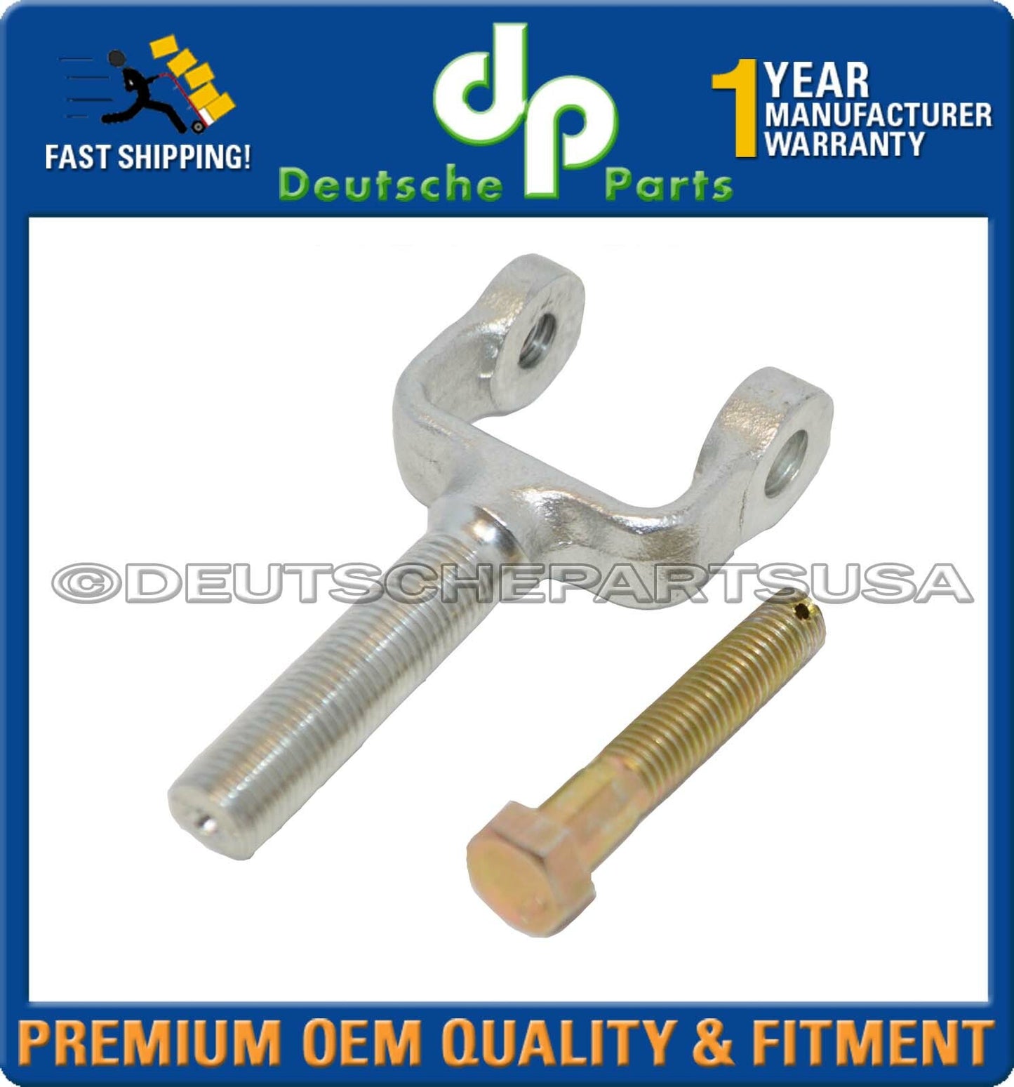 Porsche 911 912 914 Steering Tie Rod Fork + Bolt Front L/R 90134731503 Set 2