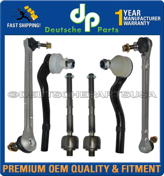 Mercedes W212 E Class Inner Outer Tie Rod End Stabilizer Sway Bar Link L+R Set 6