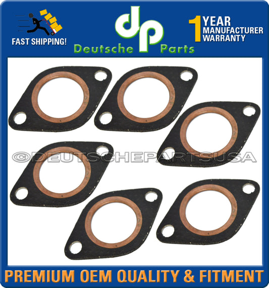 Porsche 911 930 Exhaust Manifold Gasket 93011119113 930 111 191 13 Set of 6