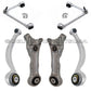 UPPER + LOWER CONTROL ARMS BALL JOINTS TOE LINK JAGUAR XK XKR SUSPENSION KIT 22