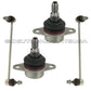 Front SWAY ANTI ROLL BAR LINK LINKS + BALL JOINTS fr E90 Xi xDrive BMW SET 4 L+R