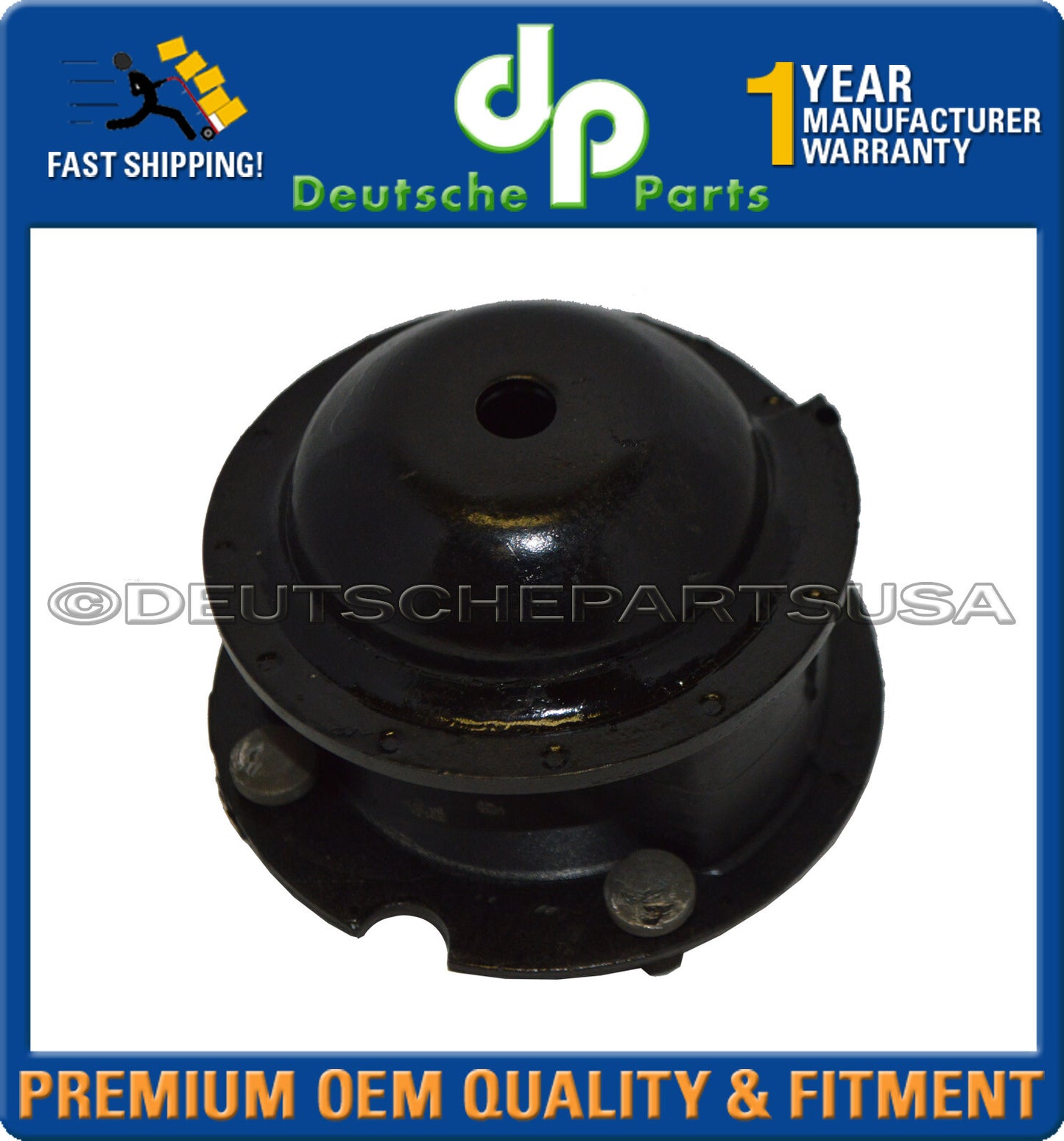 Porsche 911 964 Front + Rear Upper Shock Strut Flange Mount Mounts Bearing SET 4