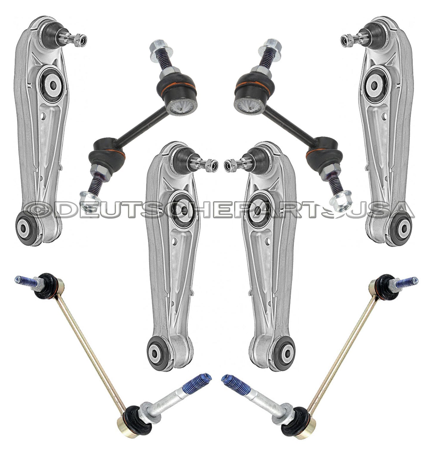 PORSCHE 911 996 C2 Control ARM Arms Ball Joint SWAY STABILIZER BAR LINK LINKS 8