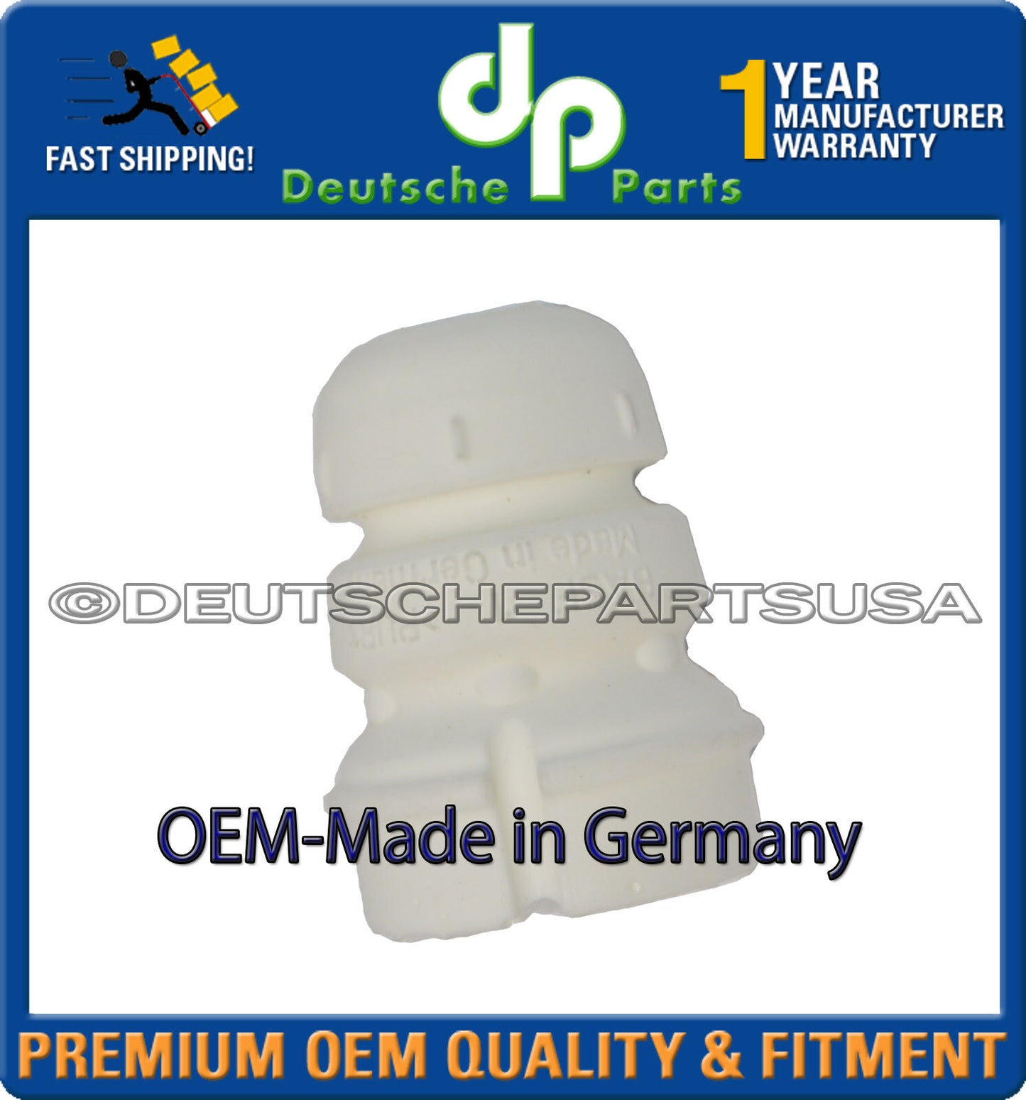 FRONT Strut Shock Bump Stop for AUDI A4 A5 Quattro L/R Made in Germany 8F0412131