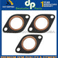 Porsche 911 Exhaust Manifold Gasket Cylinder Head Heat Exchanger 93011119113 x 3