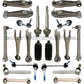 PORSCHE 911 997 Carrera C2 FRONT REAR Control ARMS Ball Joints SUSPENSION KIT 22