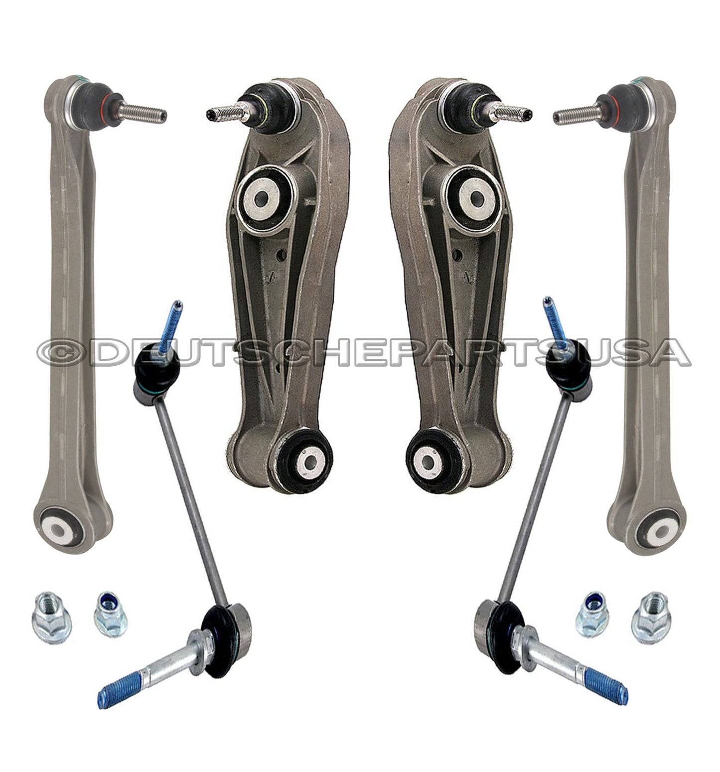 PORSCHE 987 BOXSTER CAYMAN Control ARMS Ball Joint STRUT MOUNT SUSPENSION Kit 32