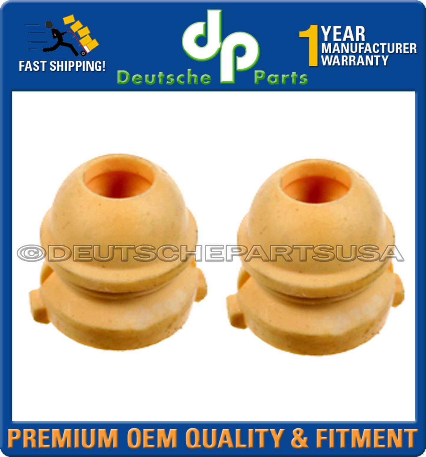Volvo 850 C70 S70 V70 Bump Stop 9140067 Set of 2 - Genuine Volvo