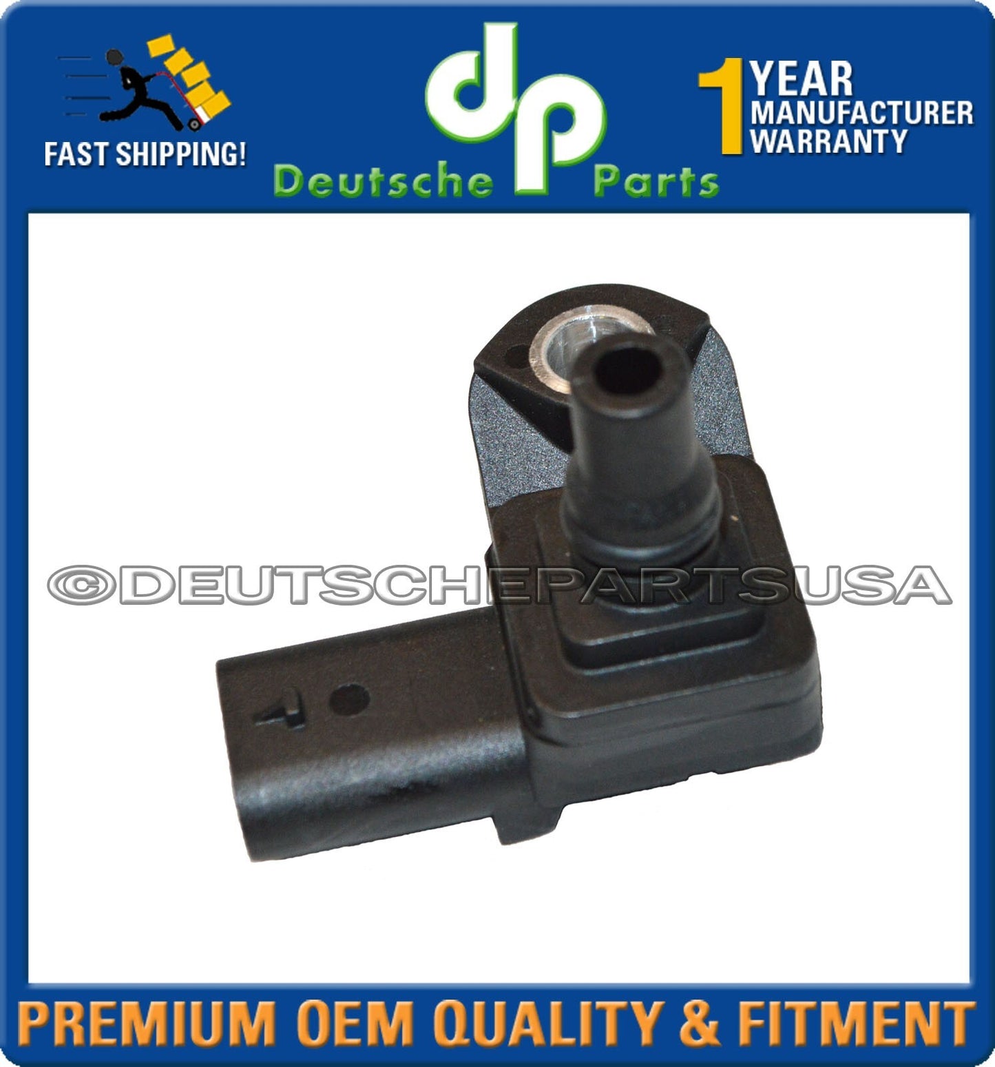 For BMW F30 328d F10 535d F01 740Ld F15 X5 Manifold Pressure Sensor 13627804742