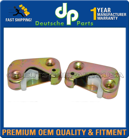 PORSCHE 911 912 DOOR STRIKER STRIKE PLATE PLATE PLATES 1965-1967 LEFT RIGHT SET