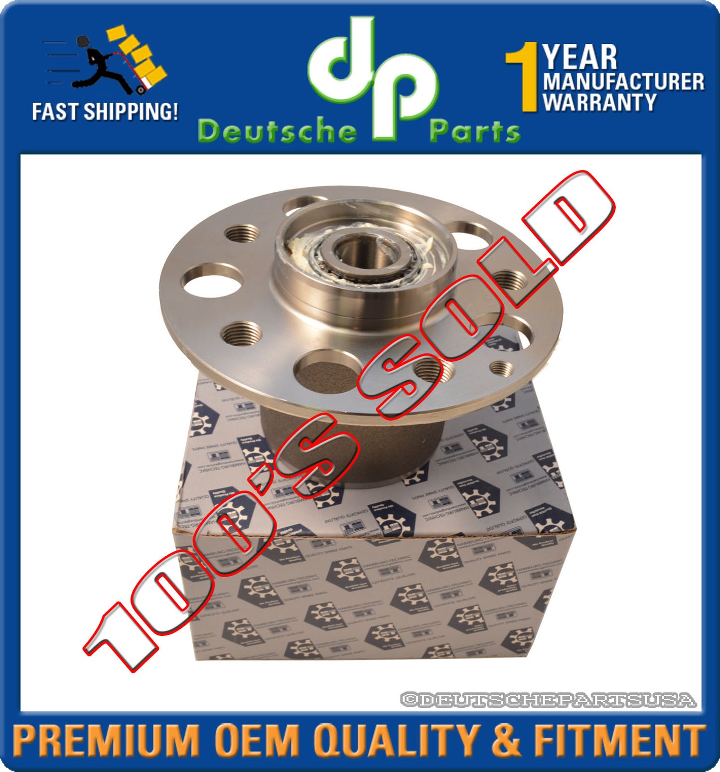 MERCEDES W212 E CLASS FRONT WHEEL BEARING HUB L /R 2123300025 212 330 00 25