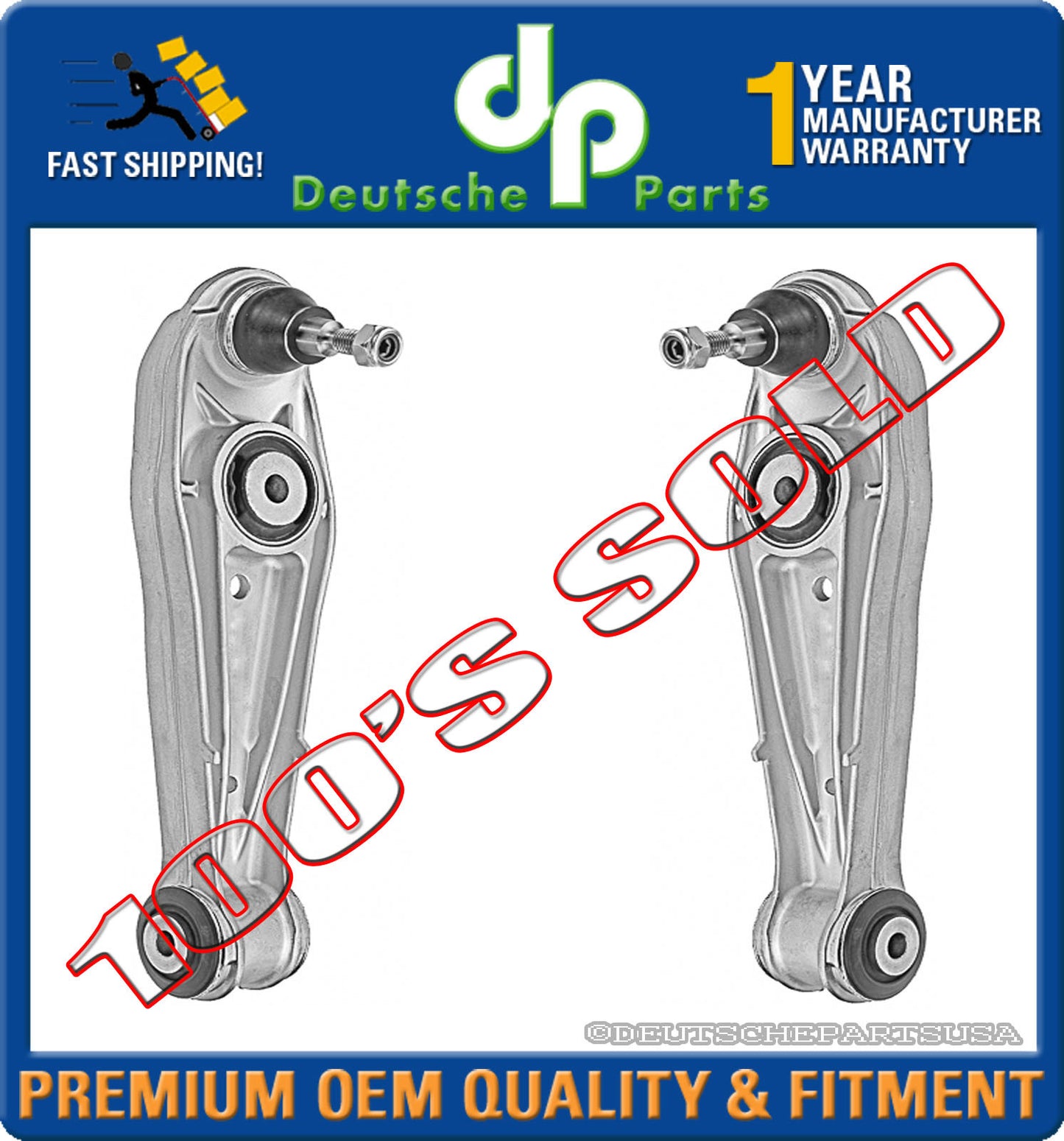 PORSCHE 911 996 986 BOXSTER Lower Control ARM Arms 99634105316 99634105317 SET 2