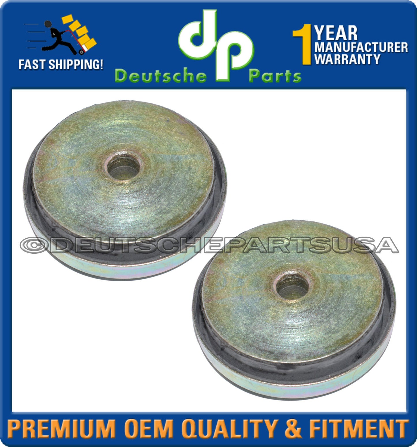 Mercedes 1243511342 Suspension Differential Mount to Rear Subframe SET of 2