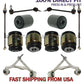 JAGUAR SUPER V8 REAR CONTROL ARMS BALL JOINT TIE ROD BUSHING SUSPENSION KIT 12