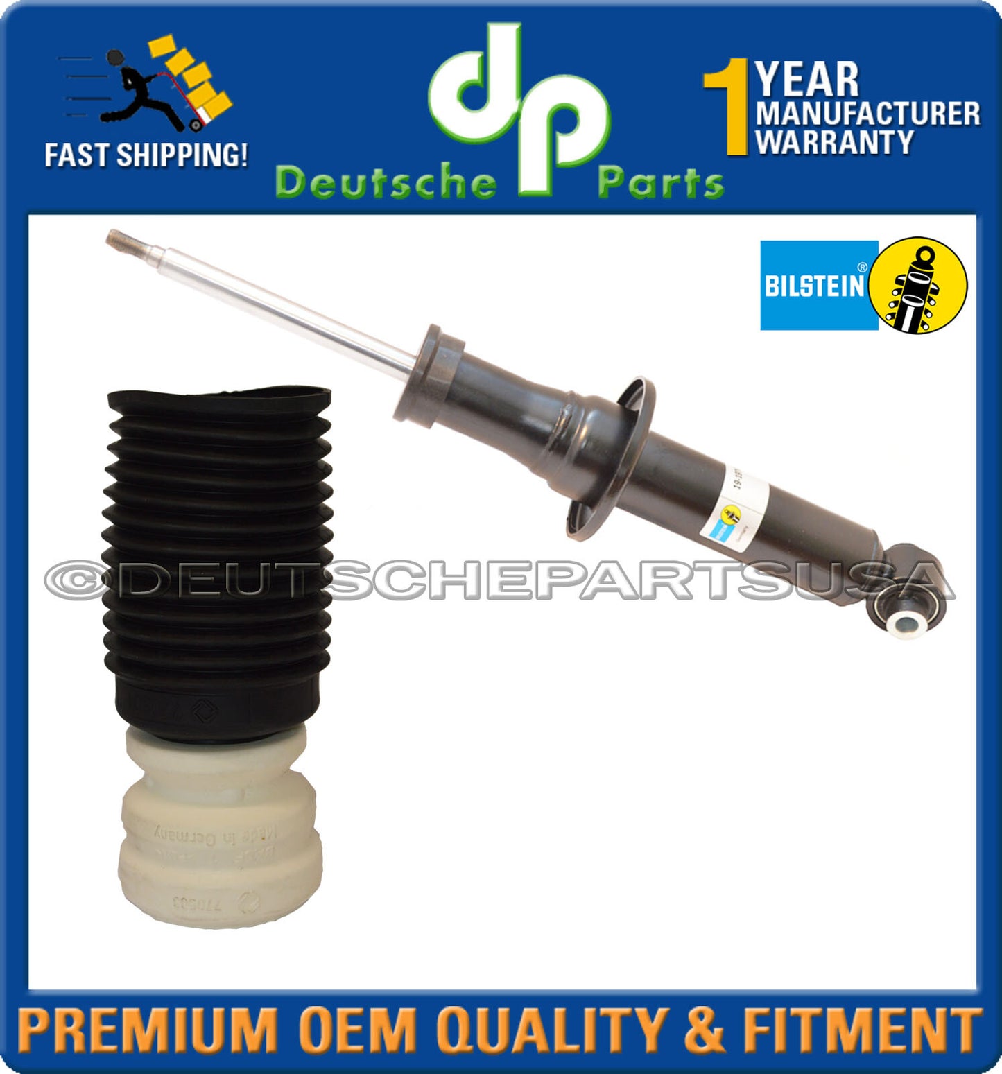 Rear Suspension Strut Shock ABSORBER TOP Mount BUMP STOP BMW F25 F26 X3 X4 Set 3