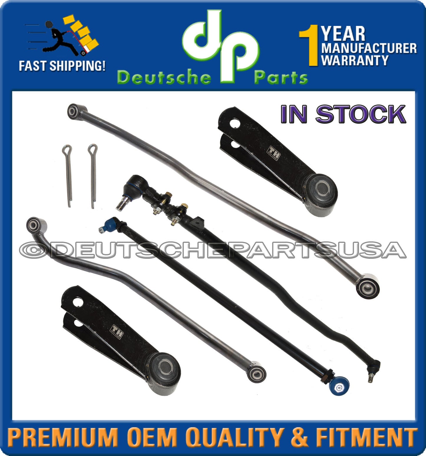 MERCEDES W463 DRAG CENTER LINK TIE ROD LATERAL PANHARD BAR TRACK CONTROL ARM SET
