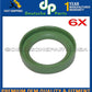 Porsche 911 Boxster Cayman Spark Plug Seal- Inner 99610420300 GENUINE Set of 6