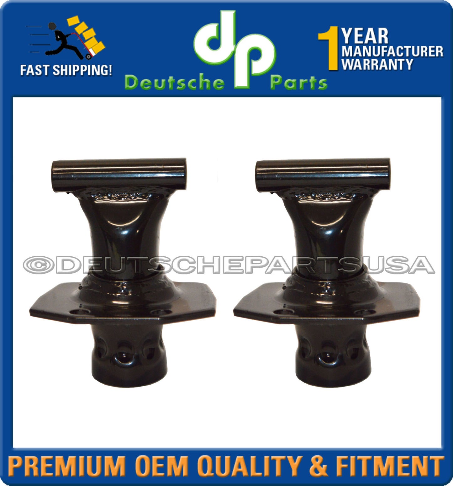 Porsche 997 987 Fr Bumper Bar Support Baffle Impact Damper Tube 99750531900 x 2