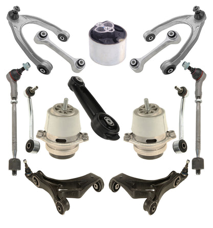 Control Arms Ball Joint Tie Rods ENGINE MOUNT SUSPENSION KIT 14