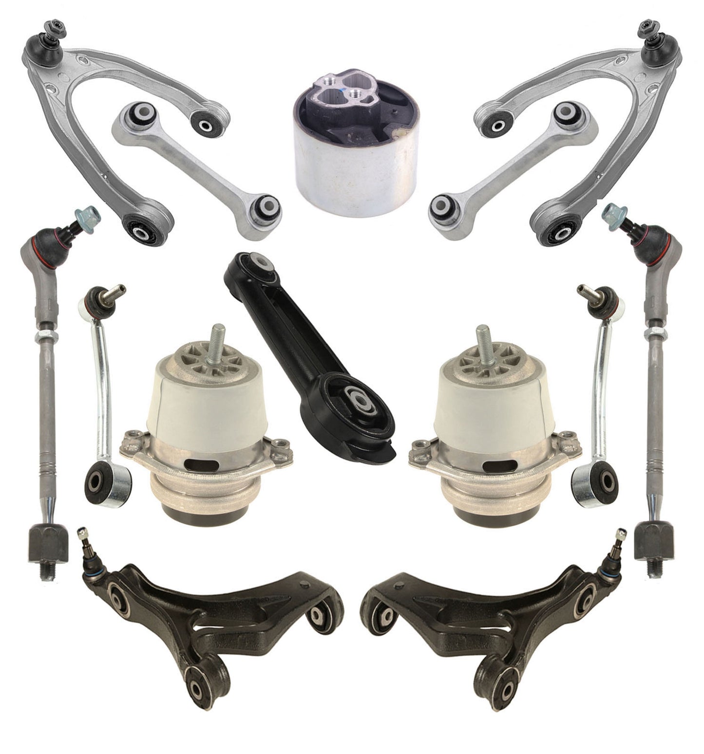 Control Arms Ball Joint Tie Rods ENGINE MOUNT SUSPENSION KIT 14