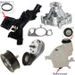 EXPANSION TANK W/CAP, WATER PUMP, IDLER PULLEY TENSIONER + THERMOSTAT