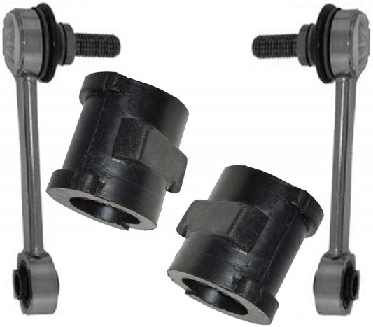 Jaguar XK8 XKR Front Stabilizer Sway Anti Roll Bar Link Bushing KIT 4