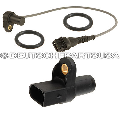 CPS INTAKE + EXHAUST Camshaft CAM Position Sensors + 2 O'rings Set 4 for BMW E46