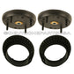 JAGUAR S-TYPE XF XFR Front STRUT SHOCK MOUNT MOUNTS SPRING SEAT XR858419 SET 6