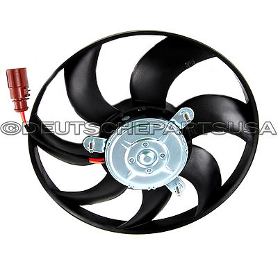 VOLKSWAGEN JETTA RIGHT ENGINE COOLING AUXILIARY FAN MOTOR ASSEMBLY 1K0 959 455ES
