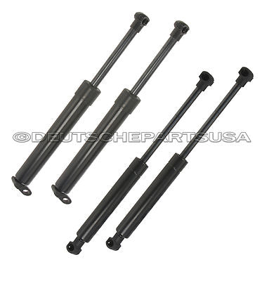 Hood + Trunk Lift Support Strut Struts Set of 4 for BMW 525i 528i 530i 540i M5