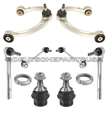 Mercedes W164 ML GL UPPER LOWER Control Arms Ball JointS Bushings SUSPENSION Kit