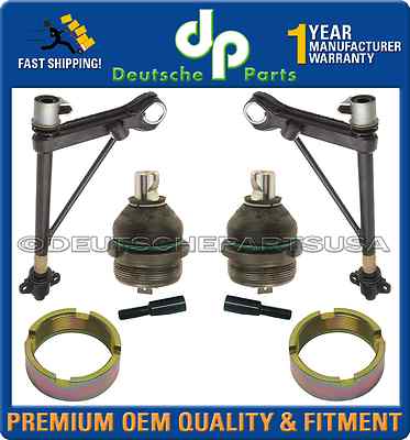 PORSCHE 911 912 Lower Control Arm Arms Ball Joint Joints Bushing NUT PIN Set 8
