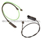 FRONT REAR BRAKE PAD WEAR SENSORS 34352227385 34351181342 PAIR for BMW E36 M3
