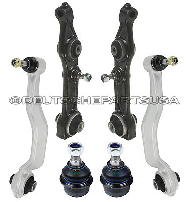 Mercedes W211 E350 Front Left Right Lower Thrust Control Arm Arms Ball Joints 6