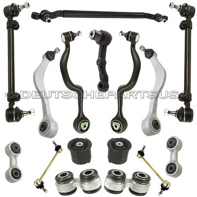 FRONT REAR Control Arm BALL JOINT JOINTS Tie Rod Kit 16 for BMW E34 525i 535i