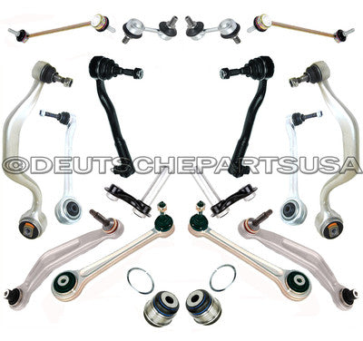 Control Arm BALL JOINT Tie Rod SUSPENSION KIT 21 pc for BMW E39 535i 1995-2003