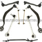 FRONT CONTROL THRUST TRACTION ARM CENTER TIE ROD SWAY BAR KIT 9pc for BMW E38