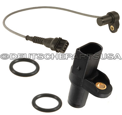 CPS INTAKE + EXHAUST Camshaft CAM Position Sensors + 2 O'rings Set 4 for BMW E46