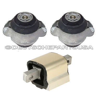 Mercedes W140 S320 R129 SL320 SL500 Engine Motor Transmission Mount Mounts Set 3