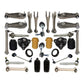 PORSCHE 997 C4 4S TURBO FRONT+ REAR Control ARMS Ball Joints SUSPENSION KIT 30