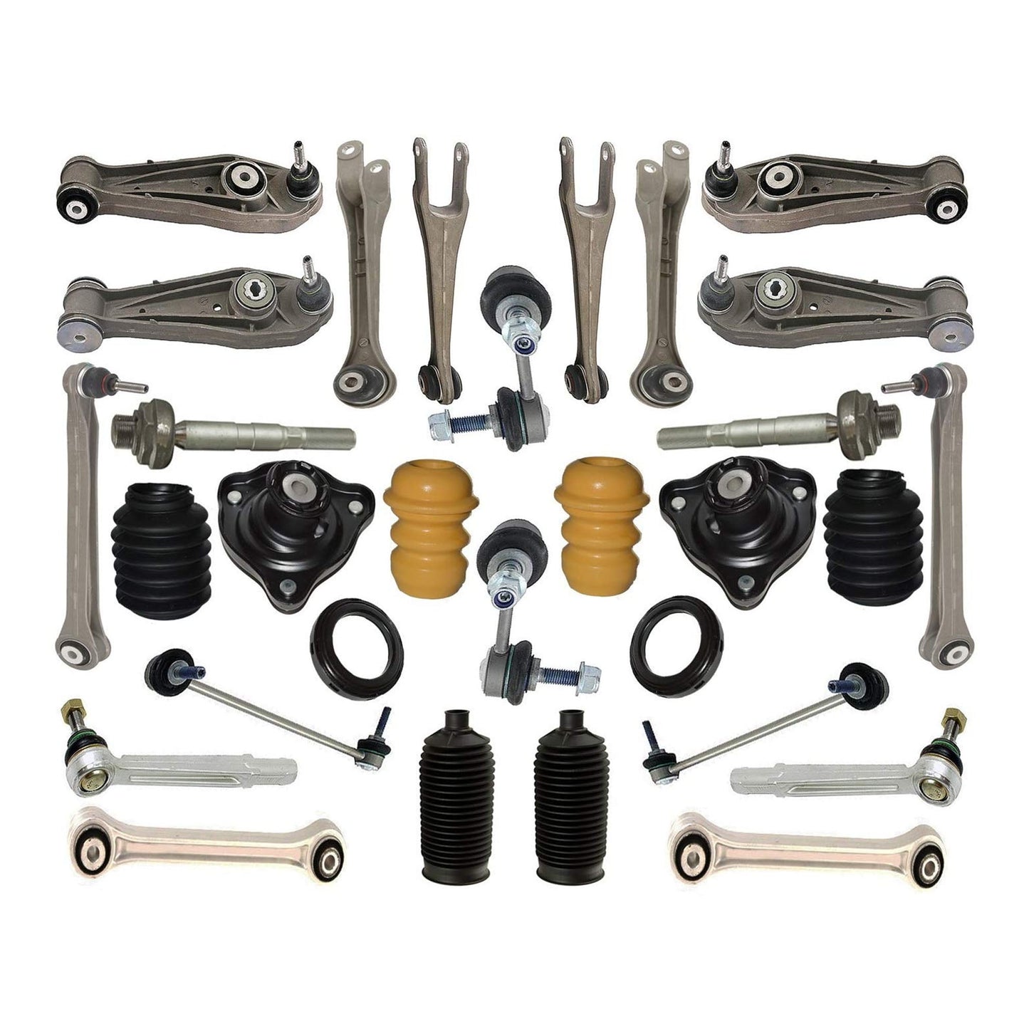 PORSCHE 997 C4 4S TURBO FRONT+ REAR Control ARMS Ball Joints SUSPENSION KIT 30