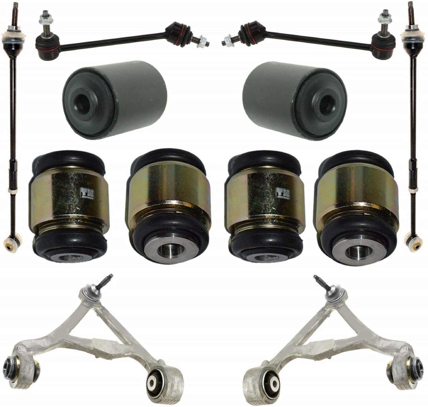 REAR CONTROL ARM SUSPENSION KIT 12 pcs