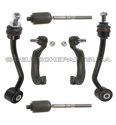 MERCEDES W220 4MATIC INNER OUTER STEERING TIE ROD RODS SWAY BAR LINK LINKS KIT 8