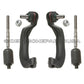 MERCEDES W220 4MATIC 4-MATIC INNER OUTER STEERING TIE ROD RODS + RACK BOOT KIT 6