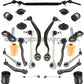 FRONT REAR CONTROL ARM STRUT ENGINE MOUNT CENTER TIE ROD KIT FOR BMW E38 740iL